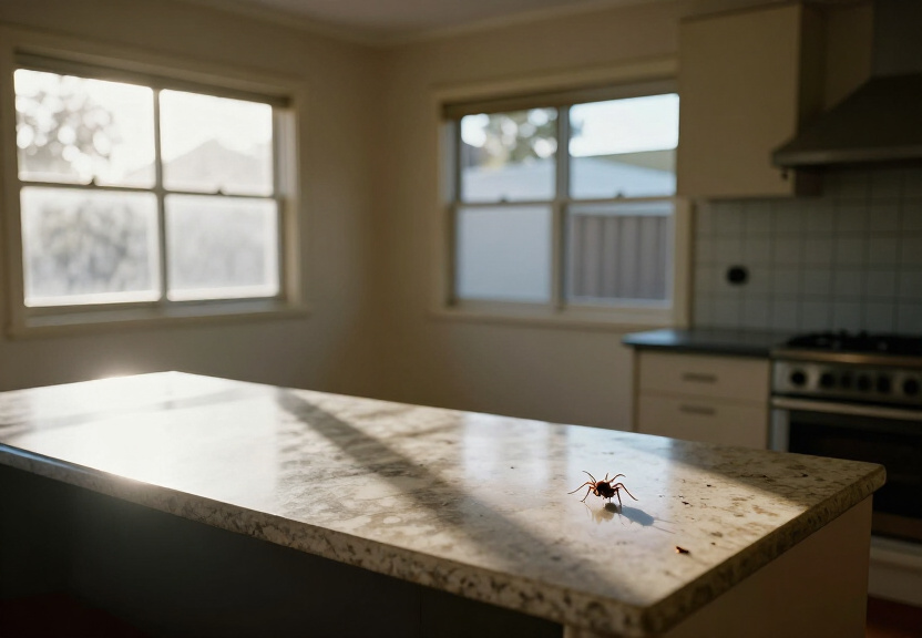 Wasp nest under the eaves of an Earlwood home before removal